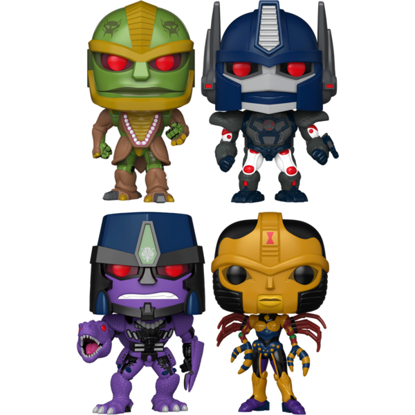 FUNKO POP トランスフォーマー ビースト覚醒 フィギュア ファンコ 4体 FUNKO POP トランスフォーマー ビースト覚醒 フィギュア
