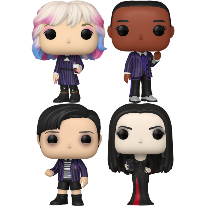 Funko Pop! Wednesday (2022) - Here We Woe Again - Bundle (Set of 4)