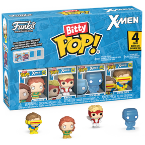 Funko Bitty Pop! X-Men - Phoenix, Angel, Iceman & Cyclops - 4-Pack