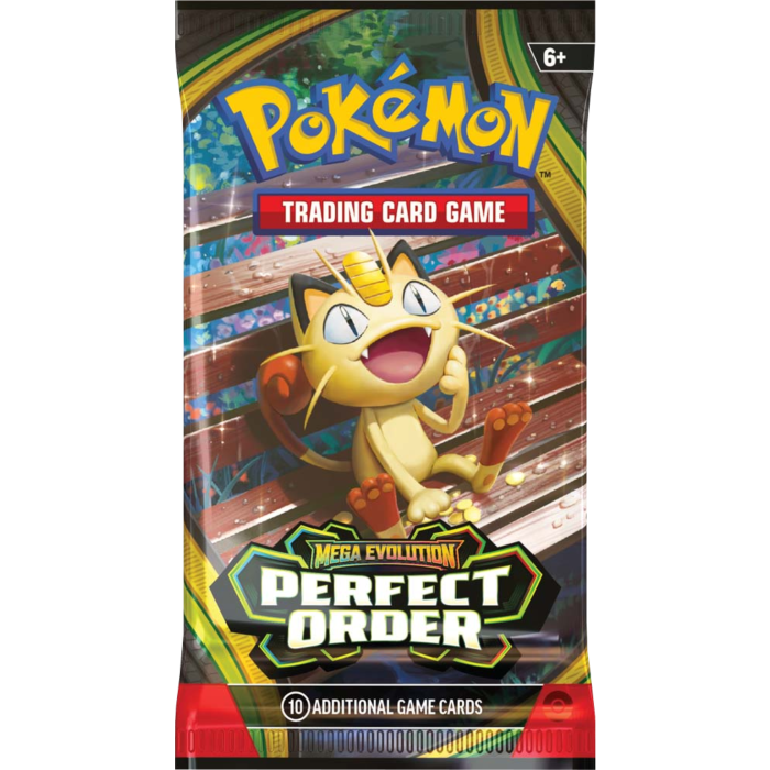 Pokemon - Mega Evolution 3 Perfect Order Booster Pack (10 Cards) - Real Pop Mania