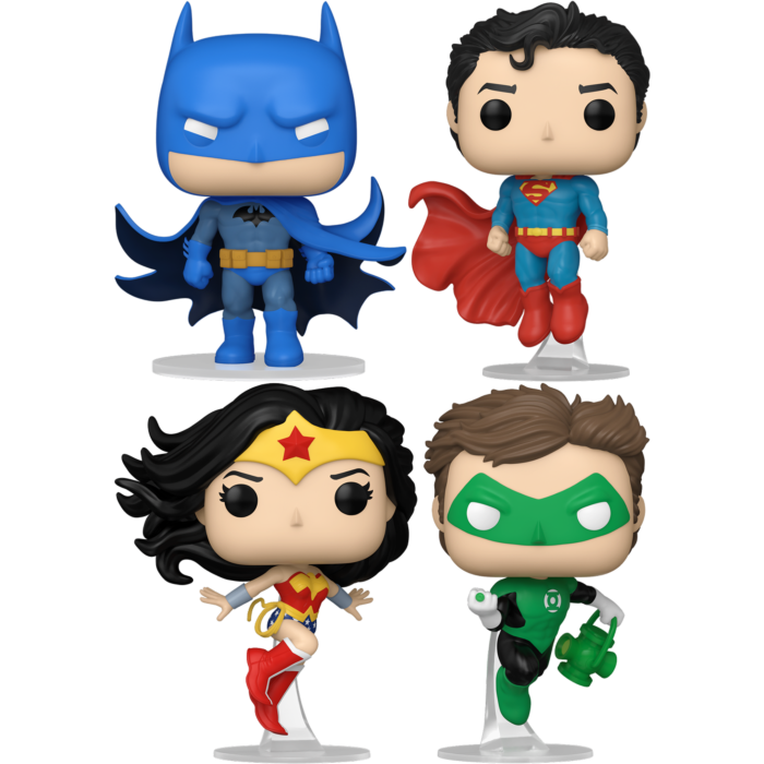 Funko Pop! DC Comics: New Classics - Heroes - Bundle (Set of 4)