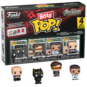 Funko Bitty Pop! Avengers: Doomsday - Black Panther (Shuri), Cyclops, Mister Fantastic & Professor X - 4-Pack