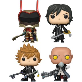 Funko Pop! Kingdom Hearts - Take Up Your Keyblade - Bundle (Set of 4)
