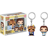 Funko Pocket Pop! Beauty and the Beast (1991) - Belle & Beast - 2-Pack