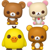 Funko Pop! Rilakkuma - Chairoikoguma, Kiiroitori, Korilakkuma & Rilakkuma - Bundle (Set of 4) - Real Pop Mania