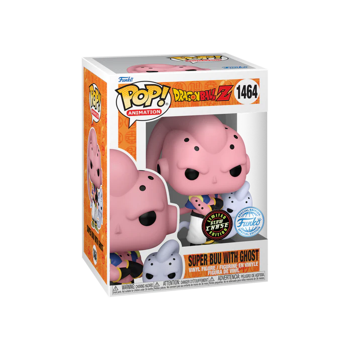 Funko Pop! Dragon Ball Z - Super Buu with Ghost #1464 - Chase Chance