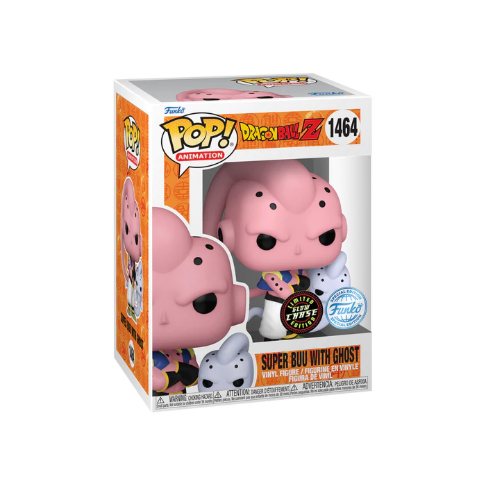 Funko Pop! Dragon Ball Z - Super Buu with Ghost #1464 Funko Pop! Dragon Ball Z - Super Buu with Ghost #1464