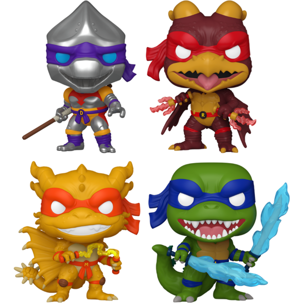 Funko Pop! Godzilla x Teenage Mutant Ninja Turtles - Leonardo, Donatel