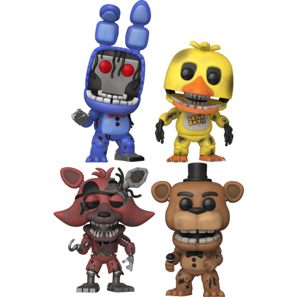 Funko Pop! Five Nights at Freddy's - The Withered - Bundle
