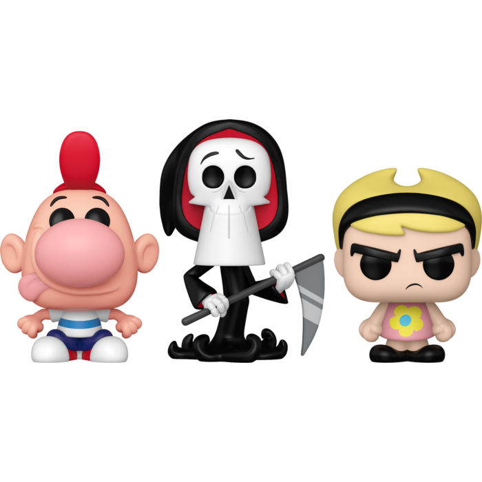 Funko Pop! Grim Adventures of Billy & Mandy - Meet the Reaper - Bundle (Set of 3)