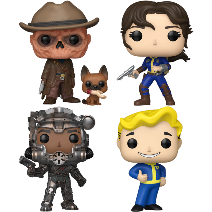 Funko Pop!  Fallout (2024) - The Vault - Bundle (Set of 4)