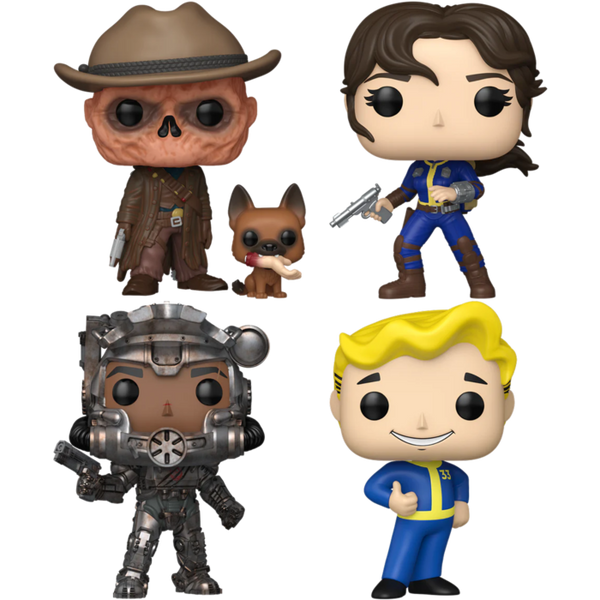 Funko Pop! Fallout (2024) - The Vault - Bundle (Set of 4)