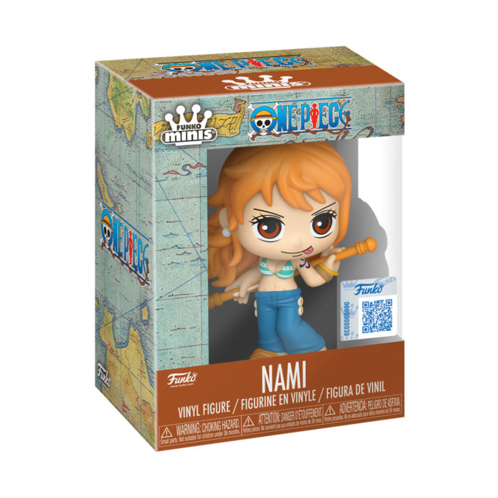 Funko! One Piece - Funko Minis 3" Vinyl Figure (Display of 12)