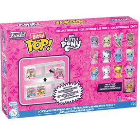 Funko Bitty Pop! My Little Pony - Rainbow Dash, Sweetie Belle, Applejack & Spike - 4-Pack