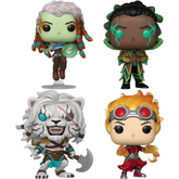Funko Pop! Magic: The Gathering - Tam, Dellian, Ajani & Chandra - Bundle (Set of 4)