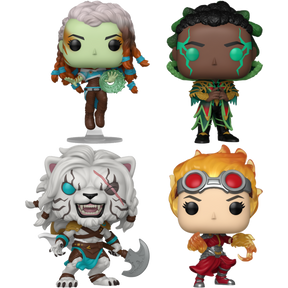 Funko Pop! Magic: The Gathering - Tam, Dellian, Ajani & Chandra - Bundle (Set of 4)