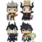 Funko Pop! Black Clover - Asta, Dante, Nacht & Yuno - Bundle (Set of 4)