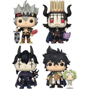 Funko Pop! Black Clover - Asta, Dante, Nacht & Yuno - Bundle (Set of 4)