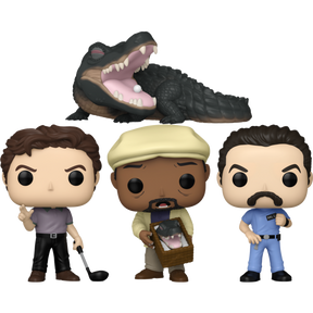 Funko Pop! Happy Gilmore - Alligator, Chubbs, Hal L & Shooter McGavin - Bundle (Set of 4) - Real Pop Mania