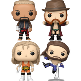 Funko Pop! WWE - AJ Styles, Mr Perfect, Sheamus & Solo Sikoa - Bundle (Set of 4) - Real Pop Mania