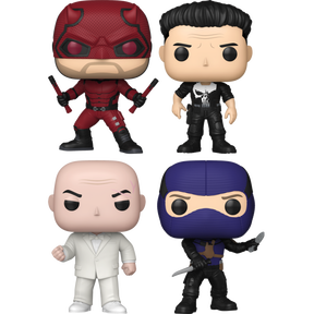 Funko Pop! Daredevil: Born Again (2025) - Heaven's Half Hour - Bundle (Set of 4)