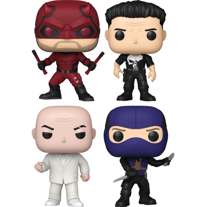 Funko Pop! Daredevil: Born Again (2025) - Heaven's Half Hour - Bundle (Set of 4)