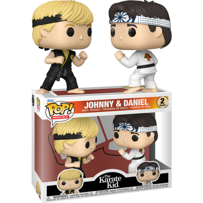 Funko Pop! The Karate Kid - Johnny & Daniel - 2-Pack