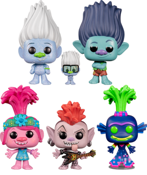 Funko Pop! Trolls World Tour - King Trollex Glow in the Dark #881