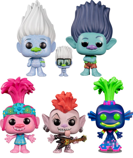 Funko Pop! Trolls World Tour - King Trollex Glow in the Dark #881