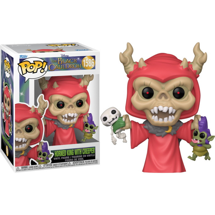 Funko Pop! The Black Cauldron - Horned King with Creeper #1586