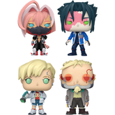 Funko Pop! Cyberpunk: Edgerunners - Weak, D., Roman & Talia - Bundle (Set of 4) - Real Pop Mania