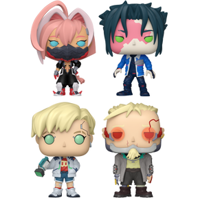 Funko Pop! Cyberpunk: Edgerunners - Weak, D., Roman & Talia - Bundle (Set of 4) - Real Pop Mania