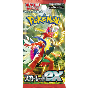 Pokemon - Scarlet & Violet SV1S Scarlet ex (Japanese Import) Booster Box (Display of 30) - Real Pop Mania