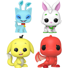 Funko Pop! Neopets - Aisha, Cybunny, Kacheek & Shoyru - Bundle (Set of 4)