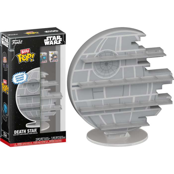 Funko Pop! Star Wars - Death Star Bitty Display Shelf - 2-Pack