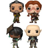 Funko Pop! Dragon Age: The Veilguard - Emmrich, Lace, Neve & Solas - Bundle (Set of 4) - Real Pop Mania