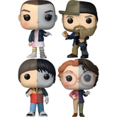 Funko Pop! Stranger Things - Rightside Up / Upside Down Split - Bundle (Set of 4) - Real Pop Mania