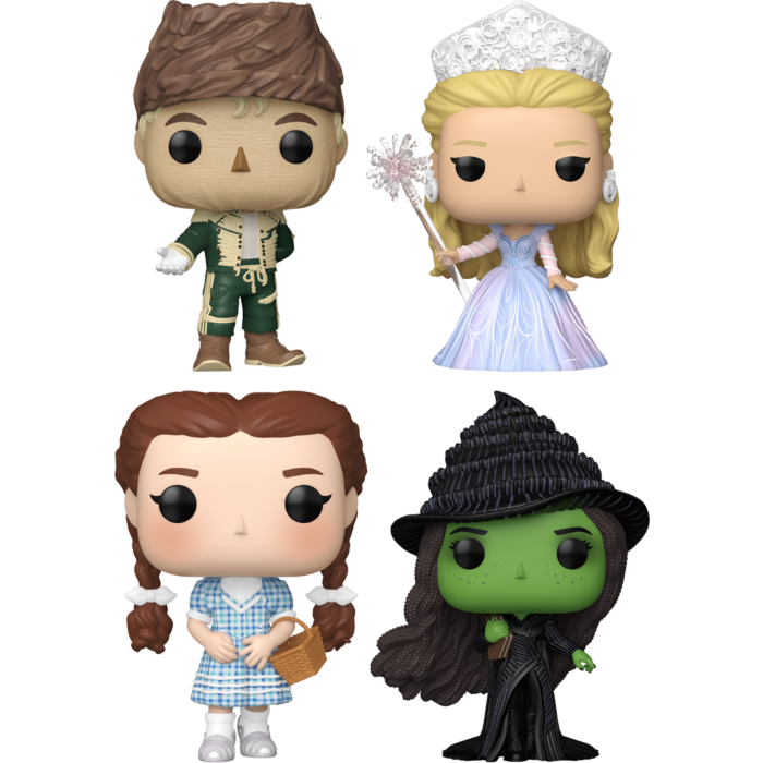 Funko Pop! Wicked: For Good (2025) - You Will Be Changed - Bundle (Set of 4)