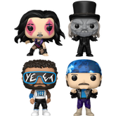 Funko Pop! WWE - Rhea Ripley, Jey Uso, Jesse 'The Body' Ventura & Uncle Howdy - Bundle (Set of 4)