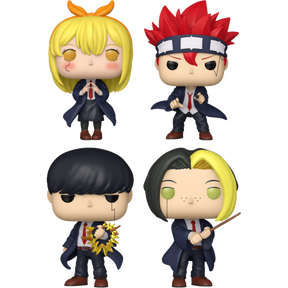 Funko Pop! Mashle: Magic & Muscles - Dot, Finn, Lemon & Mash - Bundle (Set of 4)