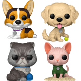 Funko Pop! Pets - Loyal Companions - Bundle (Set of 4)