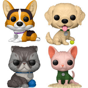 Funko Pop! Pets - Loyal Companions - Bundle (Set of 4)