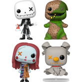 Funko Pop! The Nightmare Before Christmas - Patchwork - Bundle (Set of 4)
