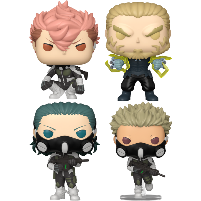 Funko Pop! Kaiju No.8 - Third Division - Bundle (Set of 4)
