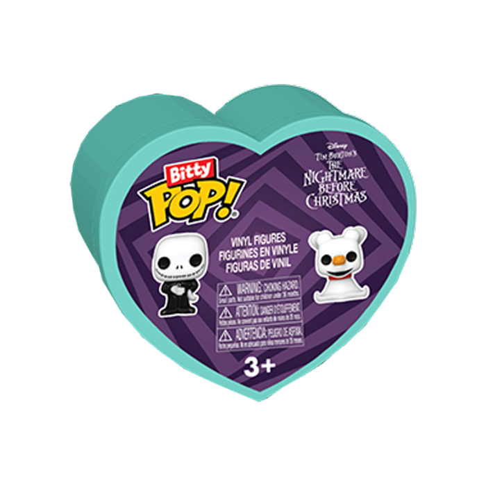 Funko Bitty Pop! The Nightmare Before Christmas - Heart Shaped Capsule - Blind Bag (Single Unit)