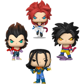 Funko Pop! Dragon Ball: GT - Super Saiyan 4 - Bundle (Set of 4)