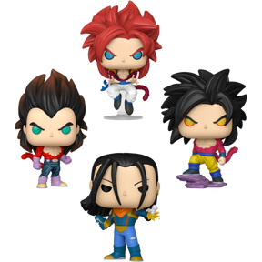 Funko Pop! Dragon Ball: GT - Super Saiyan 4 - Bundle (Set of 4)