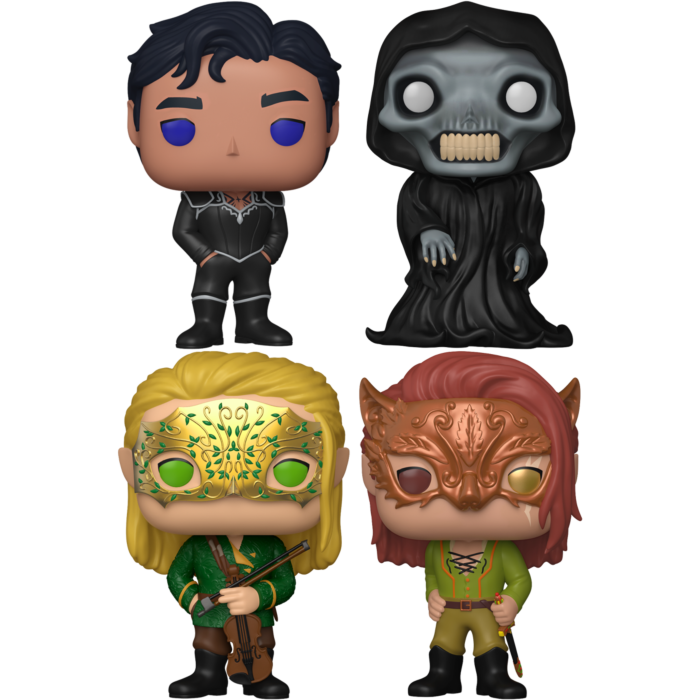 Funko Pop! A Court of Thorns and Roses - Rhysand, Suriel, Tamlin & Lucien - Bundle (Set of 4)