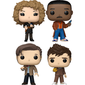 Funko Pop! Doctor Who - River Song, Tenth Doctor, Eleventh Doctor & Fifteenth Doctor - Bundle (Set of 4)