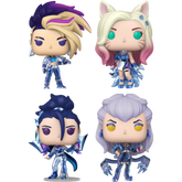 Funko Pop! League of Legends: K/DA - Ahri, Akali, Evelynn & Kai'Sa - Bundle (Set of 4) - Real Pop Mania